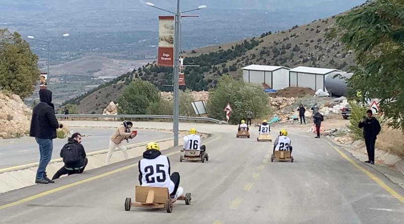 FormuLaz yarışları Erzincan Ergan Dağı Kayak Merkezi'nde