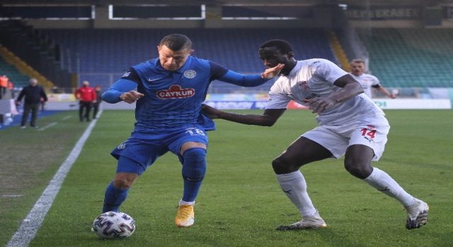 Rizespor Galibiyete Hasret Kaldı!