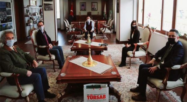 TÜRSAB'dan Rize Valisi Çeber’e Ziyaret