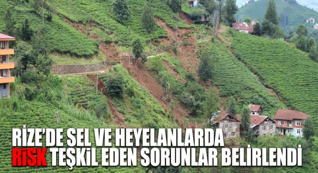 Rize'de İl Afet Risk Azaltma Planı hazırlandı