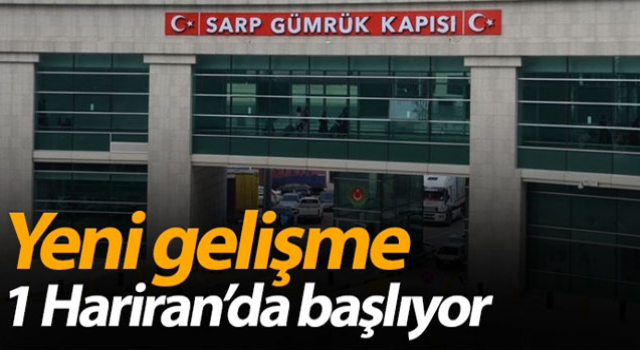 Gürcistan’a karayolu ile geçişler başlıyor