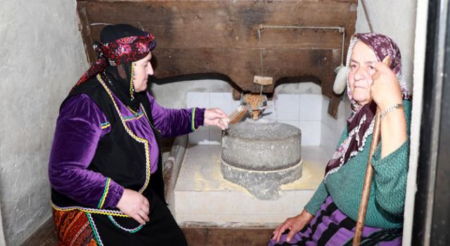 Hemşin'de Su Değirmenleri Yeniden Dönmeye Başladı