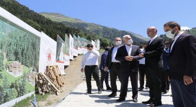 İleri, Ayder Yaylası'ndaki çalışmaları değerlendirdi