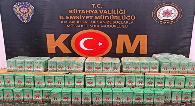 Polisin Durdurduğu Araçtan 212,5 Kilo Kaçak Çay Çıktı