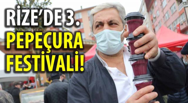 Rize'de 3. Pepeçura Festivali