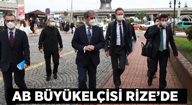 AB Büyükelçisi Meyer-Landrut, Rize'de ziyaretlerde bulundu