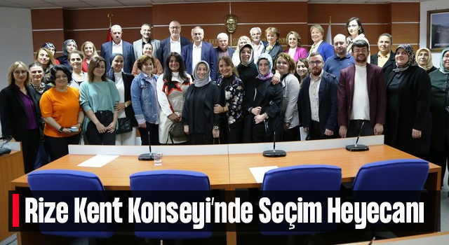 Rize Kent Konseyi’nin Yeni Başkanı Belli Oldu