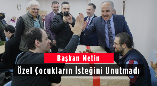 Başkan Metin Özel Çocukların İsteğini Unutmadı