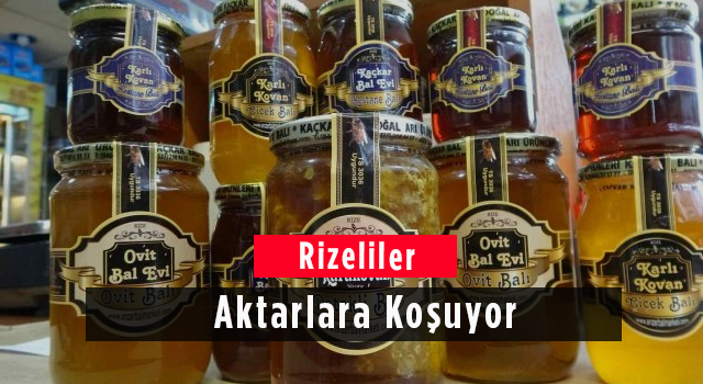 Rizeliler Aktarlara Koşuyor