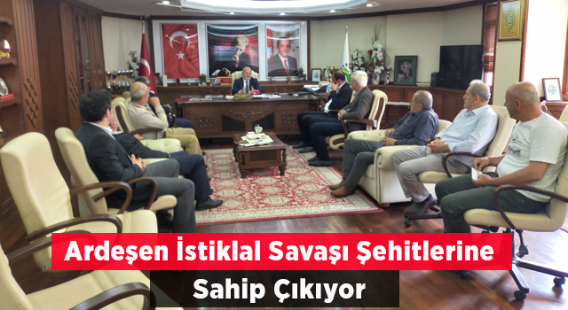 Ardeşen İstiklal Savaşı Şehitlerine Sahip Çıkıyor