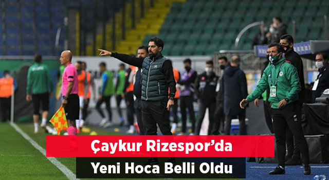 Çaykur Rizespor'un yeni teknik direktörü İlhan Palut oldu.