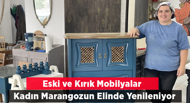 Eski ve kırık mobilyalar kadın marangozun elinde yenileniyor