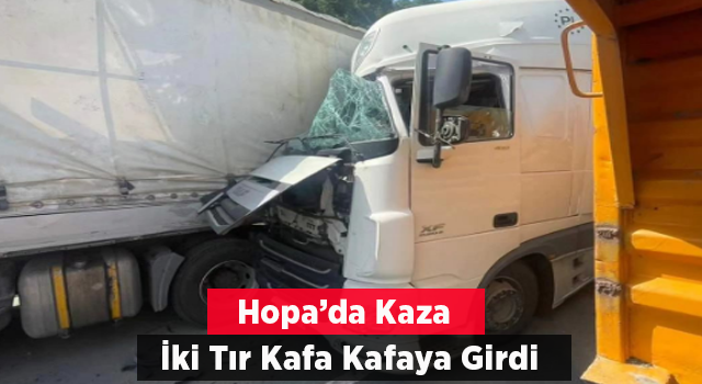 Hopa'da Korkutan Kaza