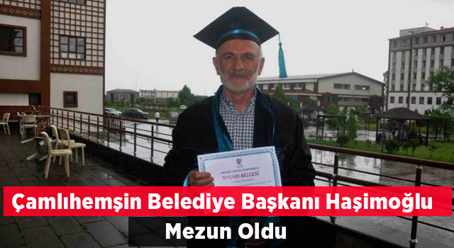 Turizmci Belediye Başkanının 65 Yaşındaki Mezuniyet Sevinci