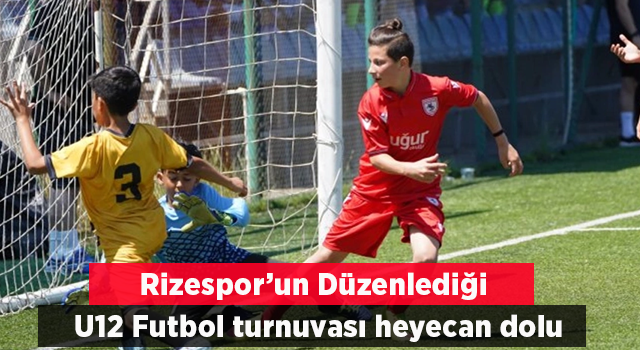 U12 Futbol turnuvası heyecan dolu!