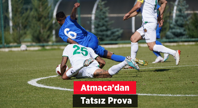 Atmaca'dan Tatsız Prova