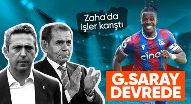 Galatasaray, Fenerbahçe'nin istediği Wilfried Zaha için teklif yaptı