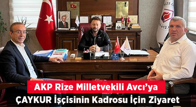 Genel Başkan Yardımcısı Karadağ ile Kandemir Milletvekili Avcı ile Bir Araya Geldi