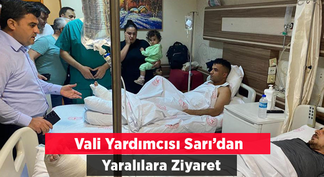 Rize Vali Vekili Sarı Acil Servisteki Silahlı Çatışmada Yaralanan Kamu Görevlilerini Ziyaret Etti