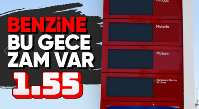 Benzine zam geliyor: Tabela çarşamba gününden itibaren değişecek