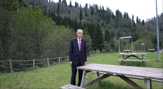 Cumhurbaşkanı Erdoğan Rize'den ayrıldı