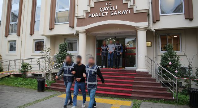 Rize’de Hırsızlık Yapan 2 Yabancı Uyruklu Kişi Tutuklandı