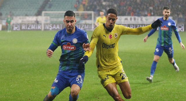 Çaykur Rizespor – Fenerbahçe maçına ait PFDK sevk kararları