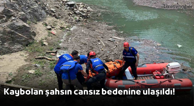 Artvin’de 22 Gün Önce Kaybolan 76 Yaşındaki Şahsın Cansız Bedenine Ulaşıldı