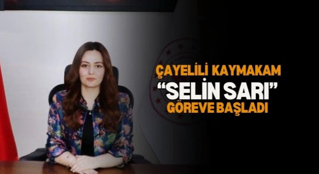 Çayelili Kaymakam Giresun Keşap’ta Göreve Başladı