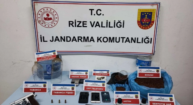 Rize'de uyuşturucu operasyonu: 2 kişi tutuklandı