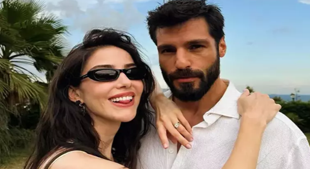 Serkan Çayoğlu ve Özge Gürel'den evlilik yıl dönümü kutlaması! 'İkinci yılın dibini sıyırdık'