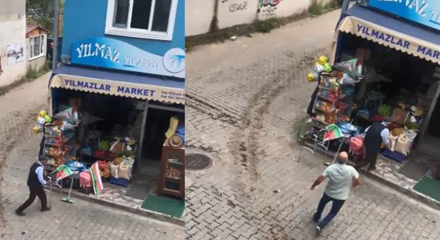 Kemalpaşa ilçesinde tek katlı bina yaşlı adamın üzerine çöktü