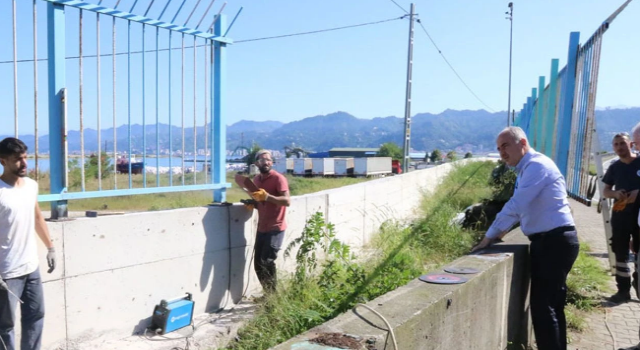 Rize Belediye Başkanı Rahmi Metin, Çalışmaları Yerinde İnceledi