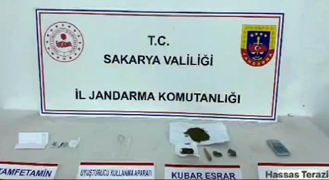 Sakarya'daki uyuşturucu operasyonlarına 3 tutuklama