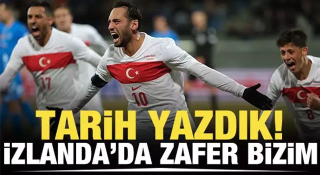 Tarih yazdık! İzlanda'da zafer bizim