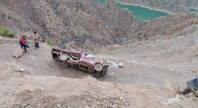 Artvin'de şarampole yuvarlanan kamyonetteki 3 kişi yaralandı