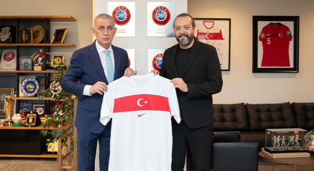 Ersen Küçük'ten TFF Başkanı Hacıosmanoğlu'na Ziyaret