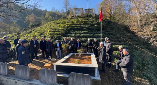 Rize'de Şehitlerimiz Unutulmadı, Dualarla Anıldı