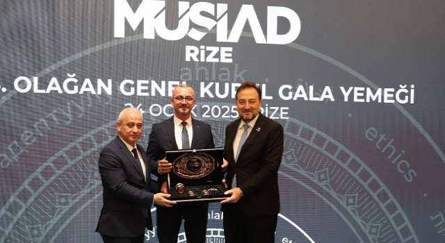 MÜSİAD Rize'de Yeni Başkan Harun Şimşek Oldu