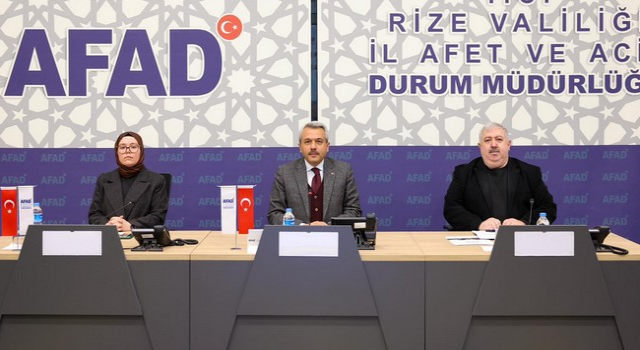 Rize İl Hayvanları Koruma Kurulu Toplantısı Gerçekleştirildi