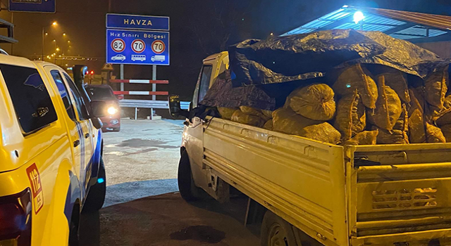 Samsun’da kaçak avlanan 3,5 ton midye ele geçirildi