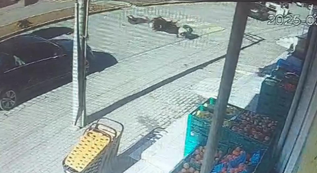 Tekirdağ'da, motosiklet ile yayaya çarptı; 2 yaralı