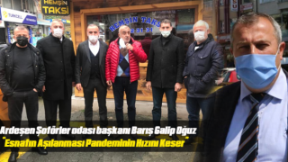 OĞUZ;Esnafın Aşılanması Pandeminin Hızını Keser