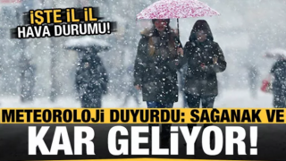 Meteoroloji son dakika uyardı! Kar ve sağanak geliyor...