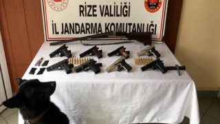 Rize'de Kaçak Silah Atölyesine Operasyon: 2 Gözaltı