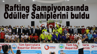 Rafting Türkiye Şampiyonasında Kupalar Sahiplerini Buldu