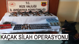 Rize’de Kaçak Silah Atölyesine Operasyon