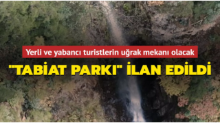 Rize'de yer alan Gindeş Şelalesi, Tarım ve Orman Bakanlığı tarafından "tabiat parkı" ilan edildi