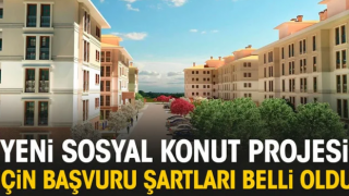 TOKİ sosyal konut projesine başvuru şartları belirlendi