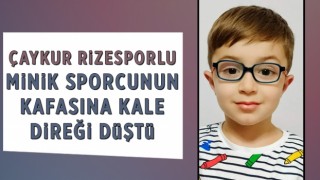 Çaykur Rizesporlu Minik Sporcunun Kafasına Kale Direği Düştü